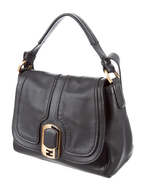 fendi anna shoulder bag|fendi leather shoulder bag.